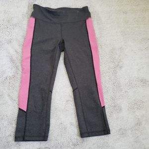 Pink and grey leggings